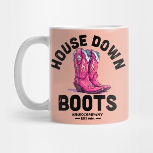 House Down Boots | Fabulous Pink Boots Mug